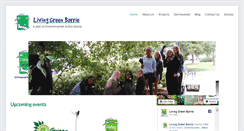 Desktop Screenshot of livinggreenbarrie.com